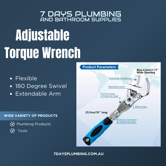 10" Adjustable Torque Ratchet Wrench