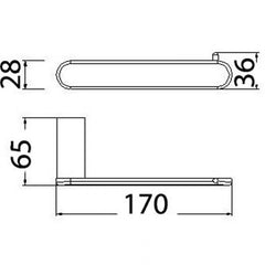 Acl Dove Toilet Roll Holder