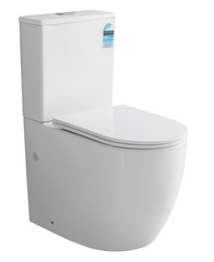 Dune Tornado Rimless Toilet Suite Dual Flush