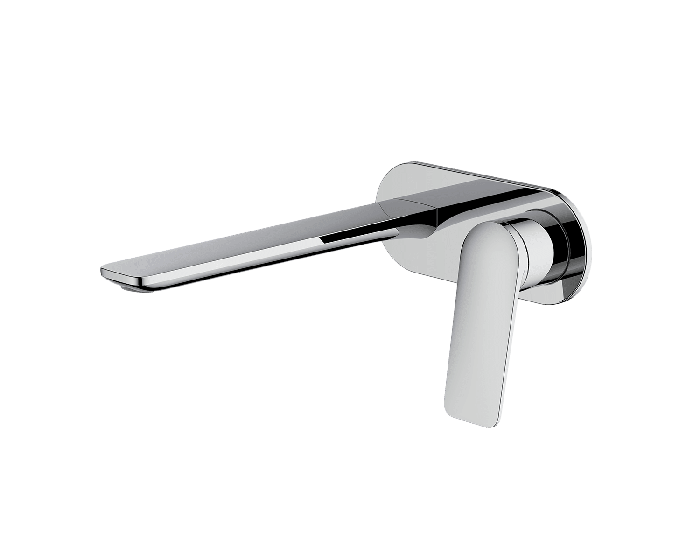 Abey Gareth Ashton Vela 220mm Wall Combination Mixer - Chrome