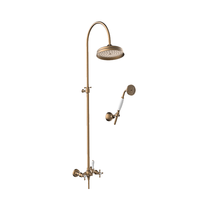 Abey Armando Vicario Provincial Two in one Shower System - Bronze