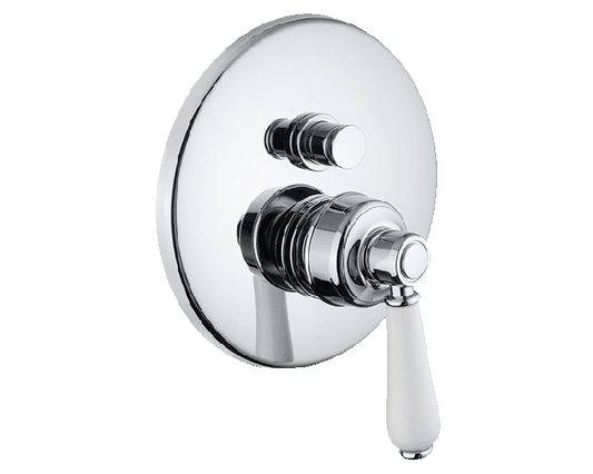 Armando Vicario Provincial Shower Mixer W/ Divertor - Chrome