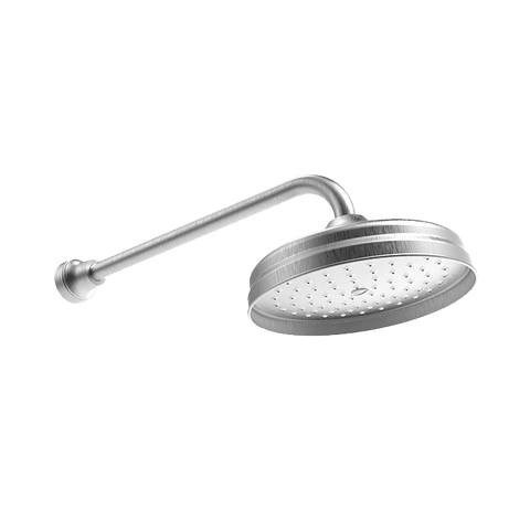 Abey Armando Vicario Provincial Wall Shower and Arm - Brushed Nickel