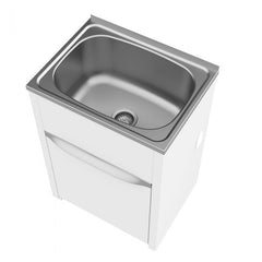 Clark Eureka 45 Litre Standard Tub & Cabinet - 0TH, Single By-Pass (Includes one flexible by-pass kit)