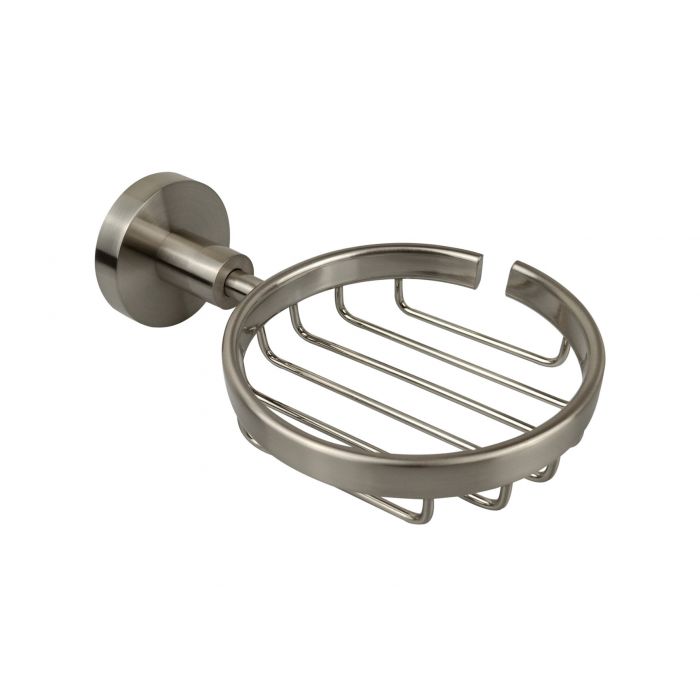 Acl Opus Soap Basket Wired Brushed Nickel