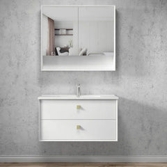 Otti 900mm Boston CABINET ONLY Matte White