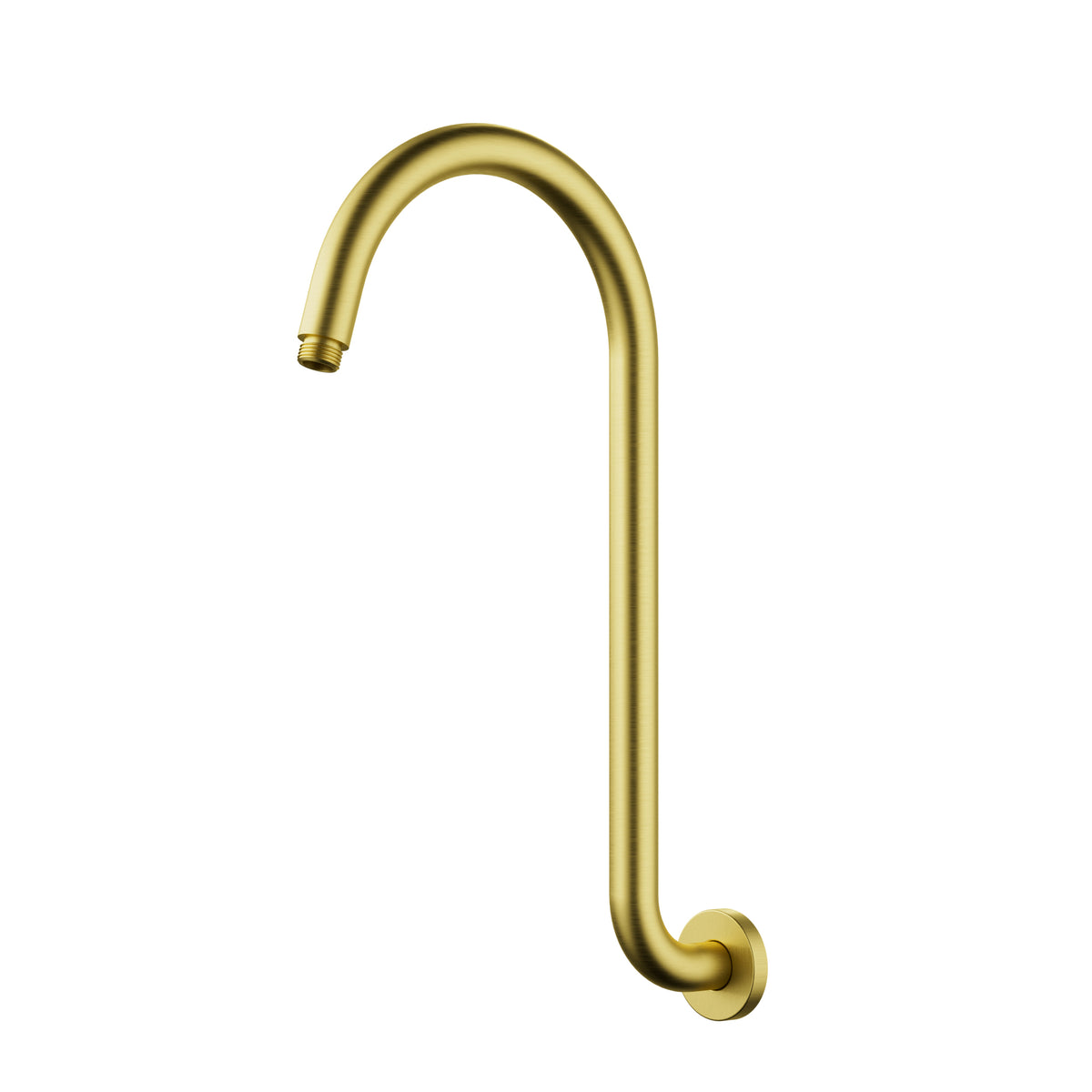 ACL Clasico High Rise Shower Arm - Brushed Gold