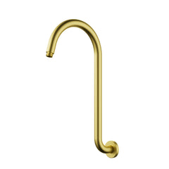 ACL Clasico High Rise Shower Arm - Brushed Gold
