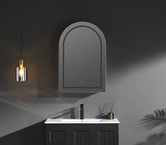 Ceto Olivia LED Arch Mirror Cabinet