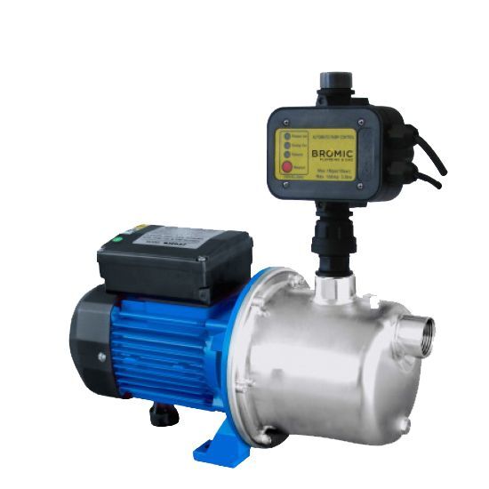 60L Self Priming Jet Pump 0.75kW 1.0Hp & 3kW Pressure Control