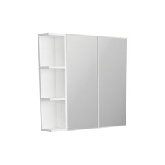 Fienza Bevel Edge 600 Mirror Cabinet, 1 Side Shelf