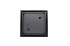 Grates2Go Black Coated Brass Tile Insert Point Drain 115mm