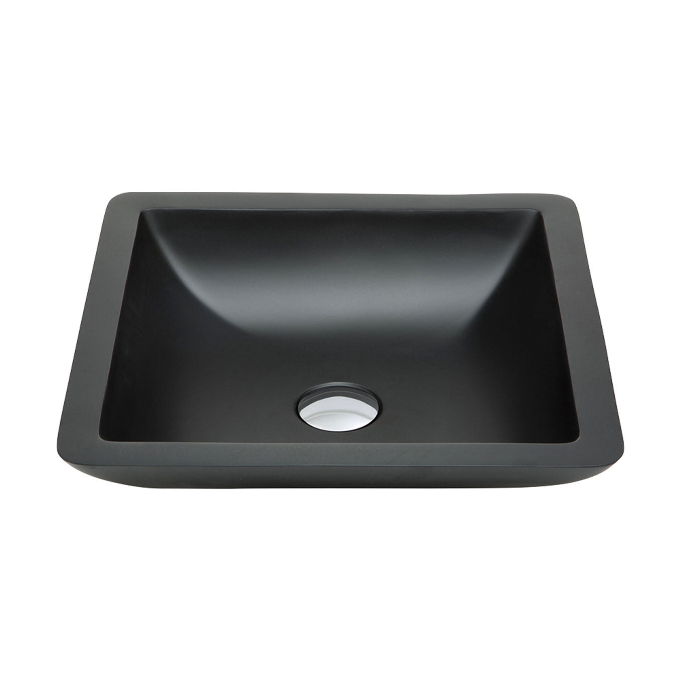 Classique 420 Matte Black Cast Stone Above Counter Basin