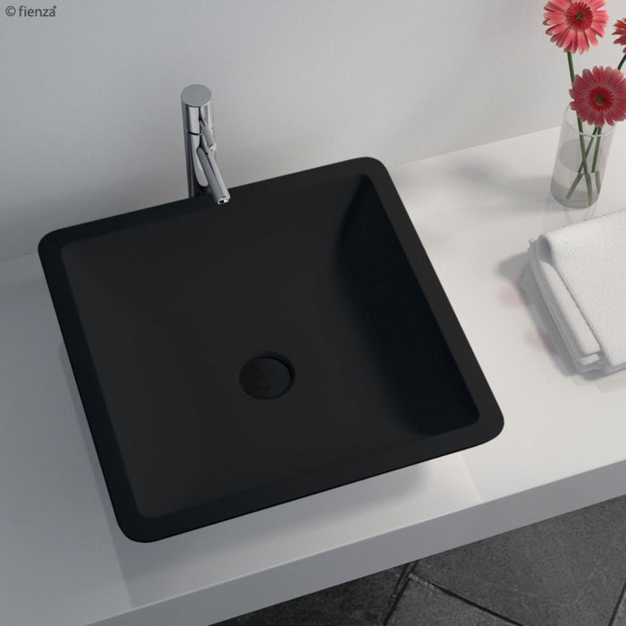 Classique 420 Matte Black Cast Stone Above Counter Basin