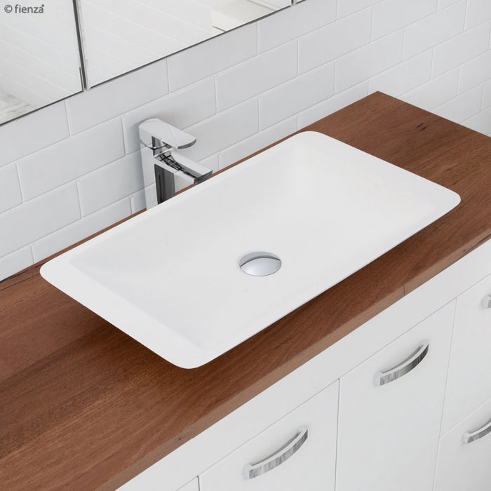 Classique 600 Matte White Cast Stone Above Counter Basin