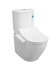Toto BASIC+ BACK TO WALL CLOSE COUPLED TOILET WITH S2 Washlet
