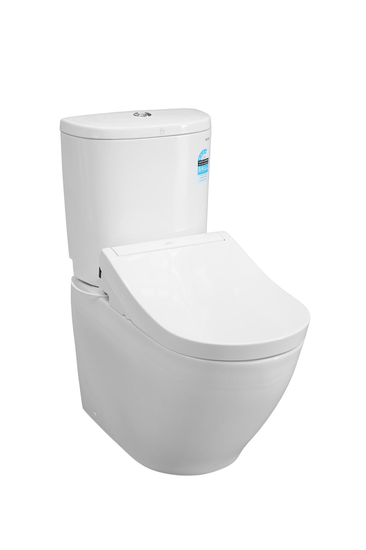 Toto BASIC+ BACK TO WALL CLOSE COUPLED TOILET WITH S5 Washlet