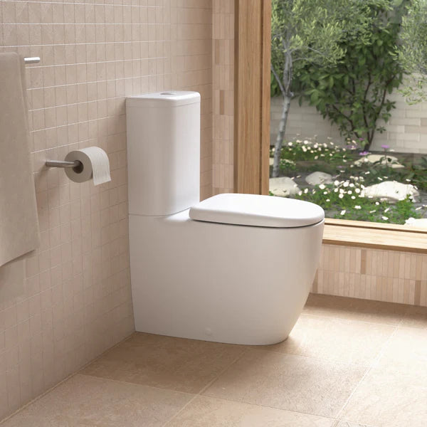 Caroma Contura II Cleanflush® Wall Faced Close Coupled Suite - Bottom Inlet