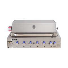 6 Burner Built-In BBQ and Hood - EAL1200RBQ