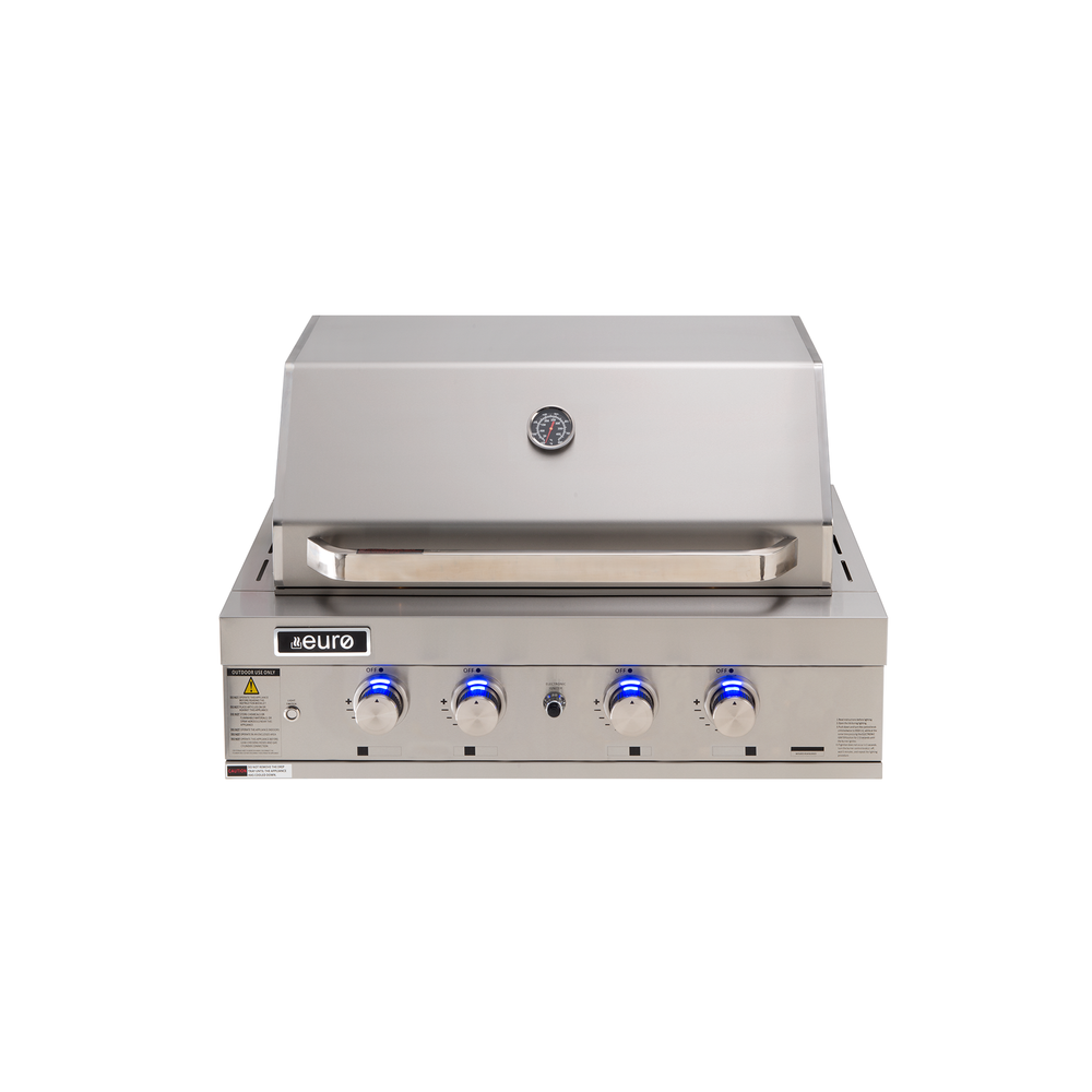 4 Burner Built-In BBQ and Hood - EAL900RBQ