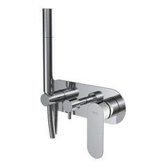 Parisi Ellisse II Wall Mixer with 2-Way Diverter with Handshower | Chrome