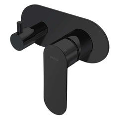 Parisi Ellisse II Wall Mixer with 3-Way Diverter | Matt Black