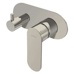 Parisi Ellisse II Wall Mixer with 3-Way Diverter | Brushed Nickle