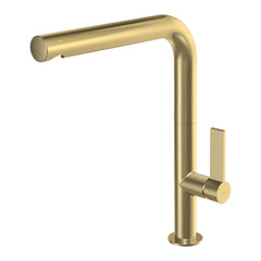 Parisi Ergo 30 Kitchen Mixer with Straight Spout - Brushed Brass