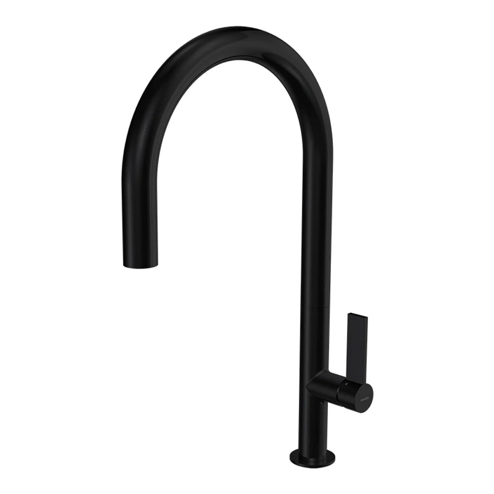 Parisi Ergo 30 Kitchen Mixer with Round Spout - Matt Black