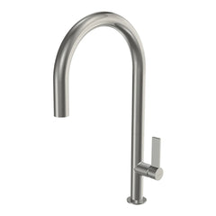 Parisi Ergo 30 Kitchen Mixer with Round Spout - Brushed Nickel