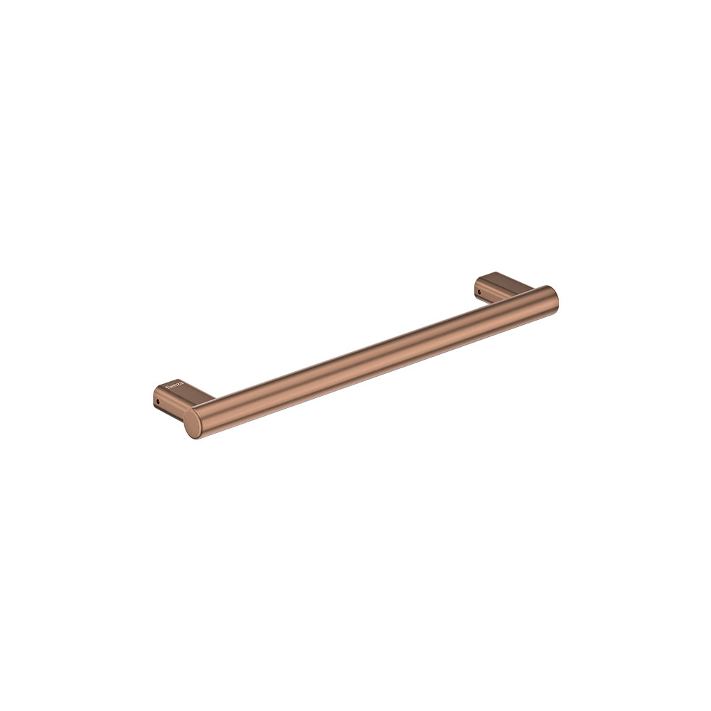 Fienza Care Slimline Hand Grab Rail, 450mm, Brushed Copper