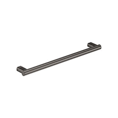 Fienza Care Slimline Hand Grab Rail, 600mm, Gun Metal