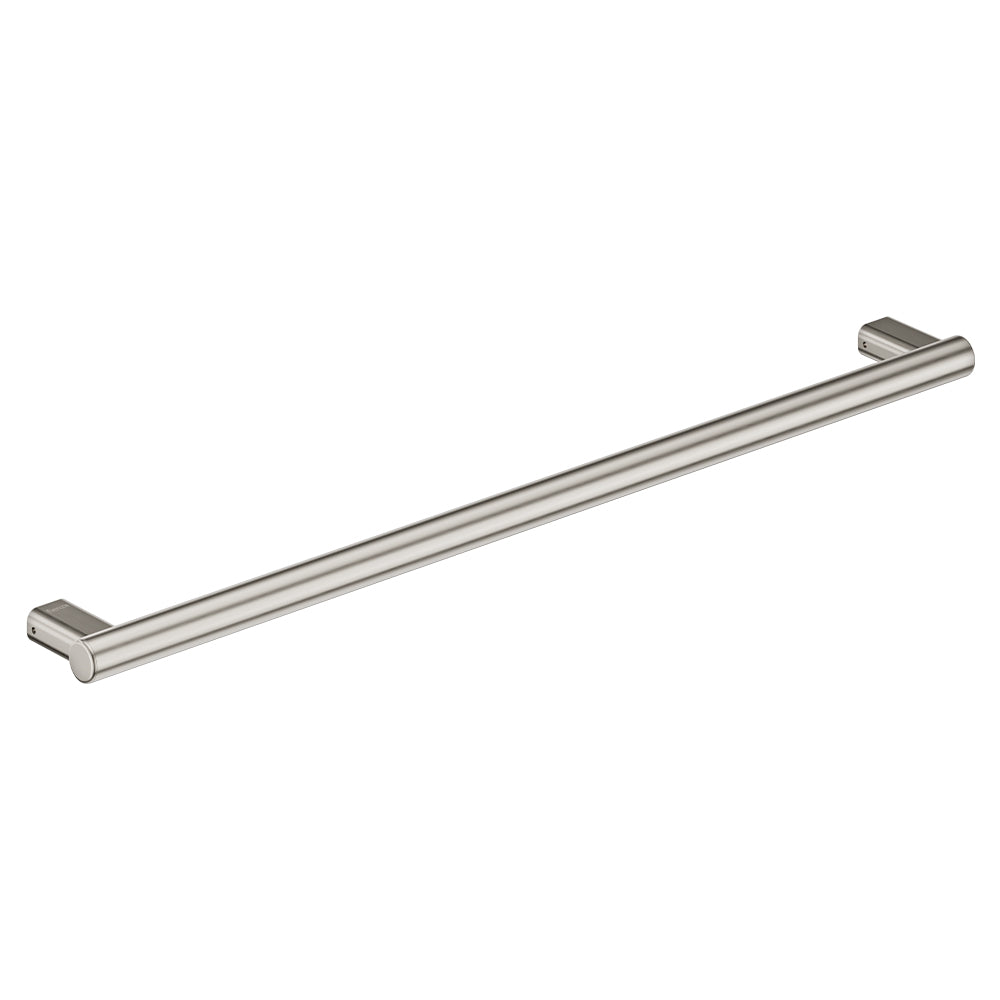 Fienza Care Slimline Hand Grab Rail, 900mm, Brushed Nickel