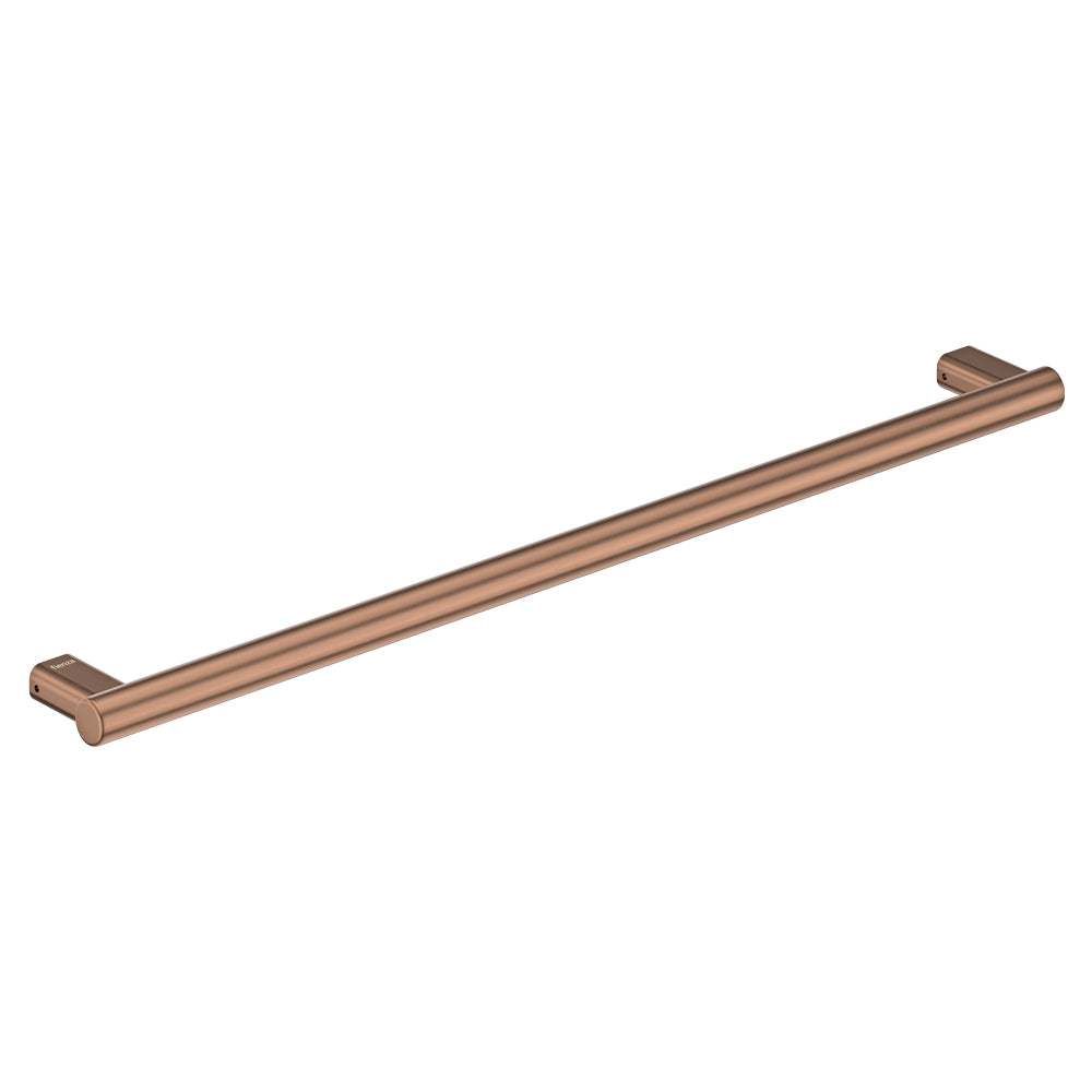 Fienza Care Slimline Hand Grab Rail, 900mm, Brushed Copper
