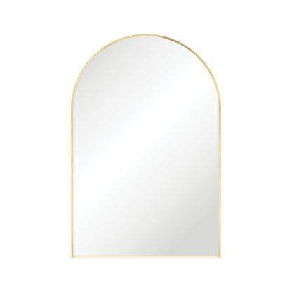 Fienza Arch Urban Brass Framed Mirror