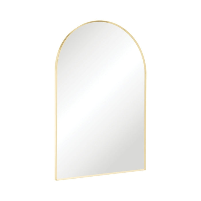 Fienza Arch Urban Brass Framed Mirror