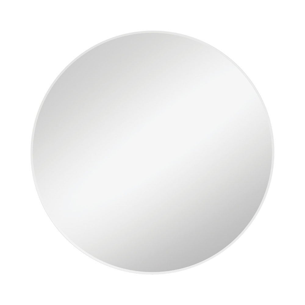 Fienza Reba Matte White Framed Mirror, 800mm