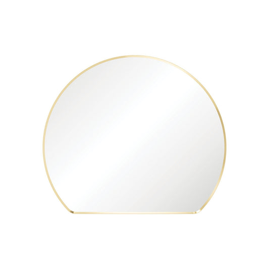 Fienza Sunrise Urban Brass Round Framed Mirror