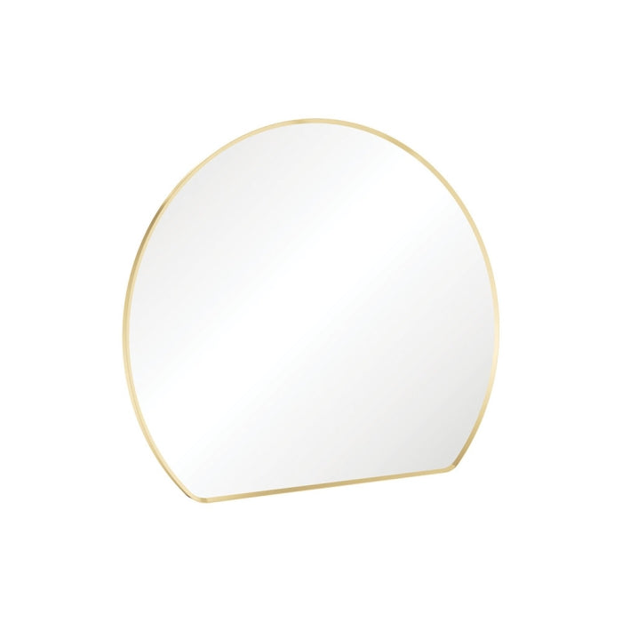 Fienza Sunrise Urban Brass Round Framed Mirror