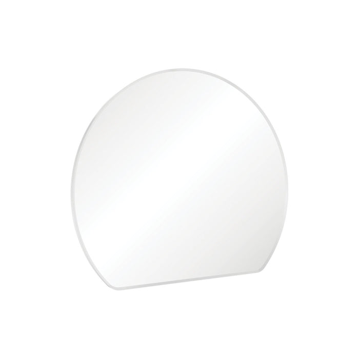 Fienza Sunrise Matte White Round Framed Mirror