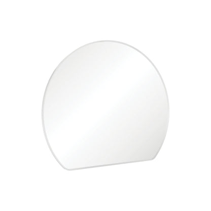 Fienza Sunrise Matte White Round Framed Mirror