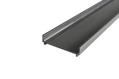 Grates2Go UPVC Tile Insert Channel Tray Black 1000mm, 1250mm and 1500mm
