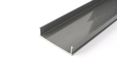 Grates2Go UPVC Modular Base Channel Black 1000mm, 1250mm, 1500mm, 2000mm and 3000mm
