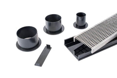 Grates2Go UPVC Wedge Wire Modular Kit Grey 100mm