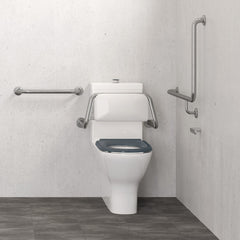 Fienza Accessible Care 300mm Grab Rail, Stainless Steel