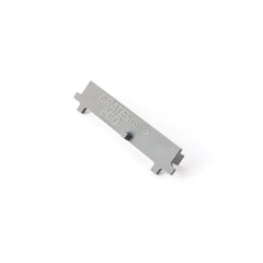 Grates2Go UPVC Modular Tile Insert Channel End Cap Grey 16mm