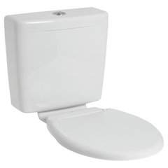 Windsor Plastic Cistern With Seat And Link