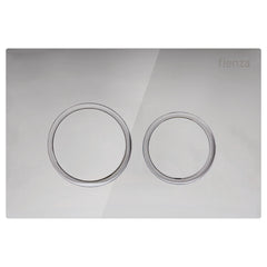 Fienza R&T Round Button Flush Plate, Chrome