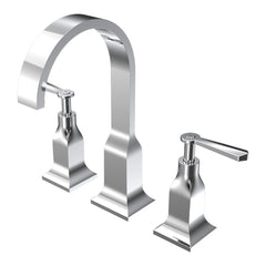Parisi Jazz Lever Basin Set With Spout - Chrome