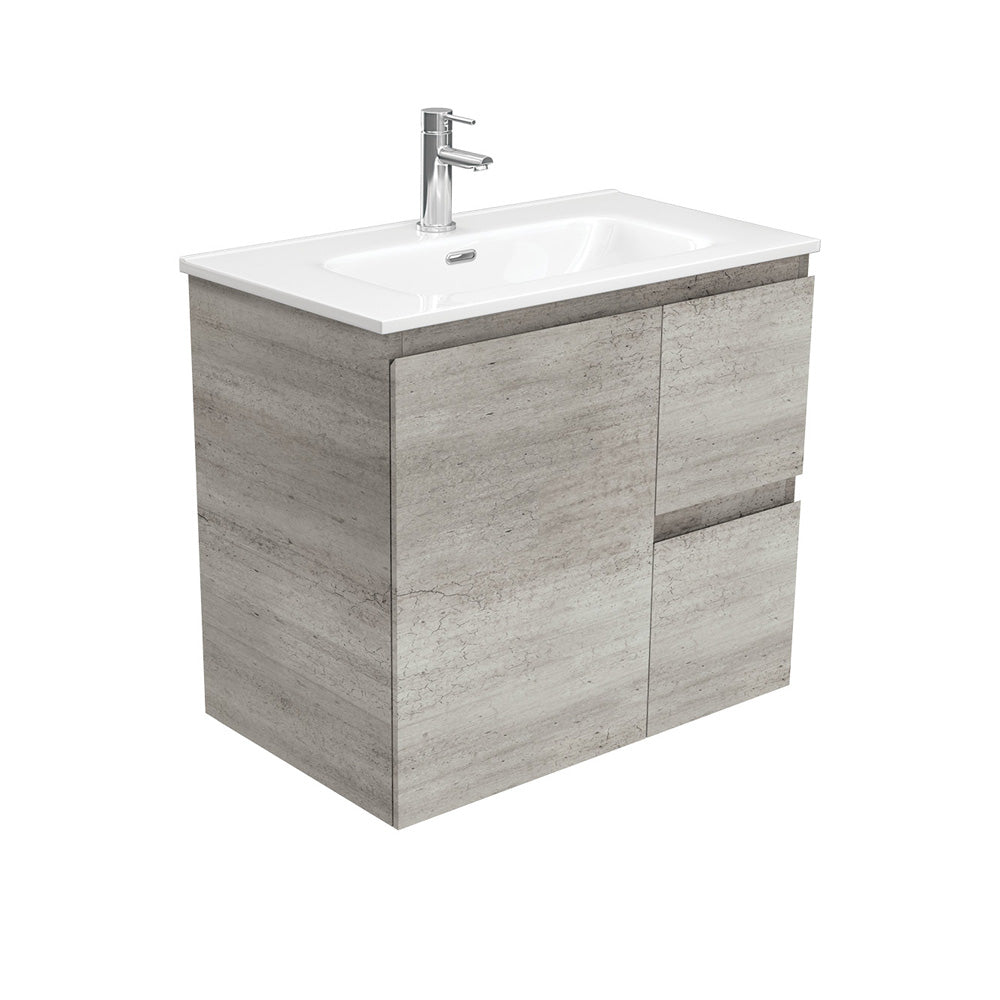 750mm Joli Edge Industrial Wall-Hung Vanity